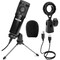 Usb Mic For Computer Pc Gaming Podcast Desktop Tripod Stand Kit For Streaming Recording Vocals Voice Cardioids Studio